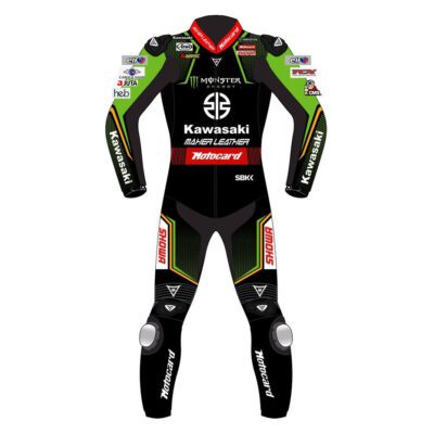 Leather Motorcycle Kawasaki racing suits