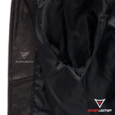 women black special edition leather jacket