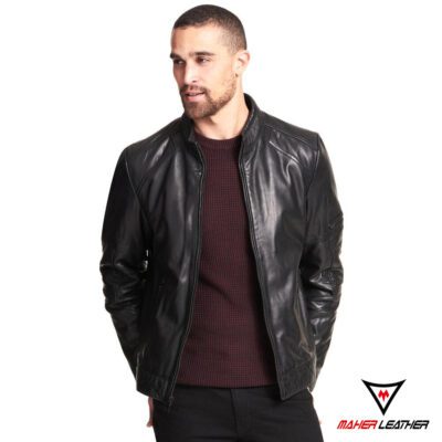 best black leather mens jacket