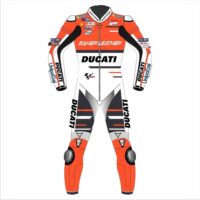 Ducati one piece leather riding motorcycle suit