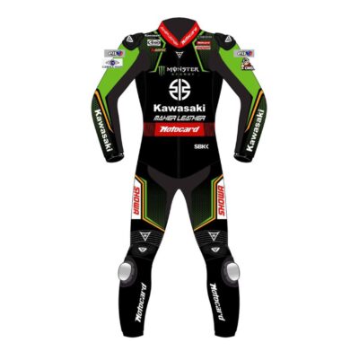 Jonathan Rea kawasaki motorcycle leather race suit
