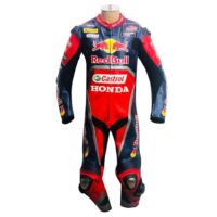 Pol Espargaro Red Bull leather Honda Motorbike Suit