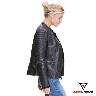 stylish Women racing moto jacket