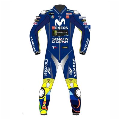 Yamaha Valentino Rossi semakin di depan leather motorbike racing suit