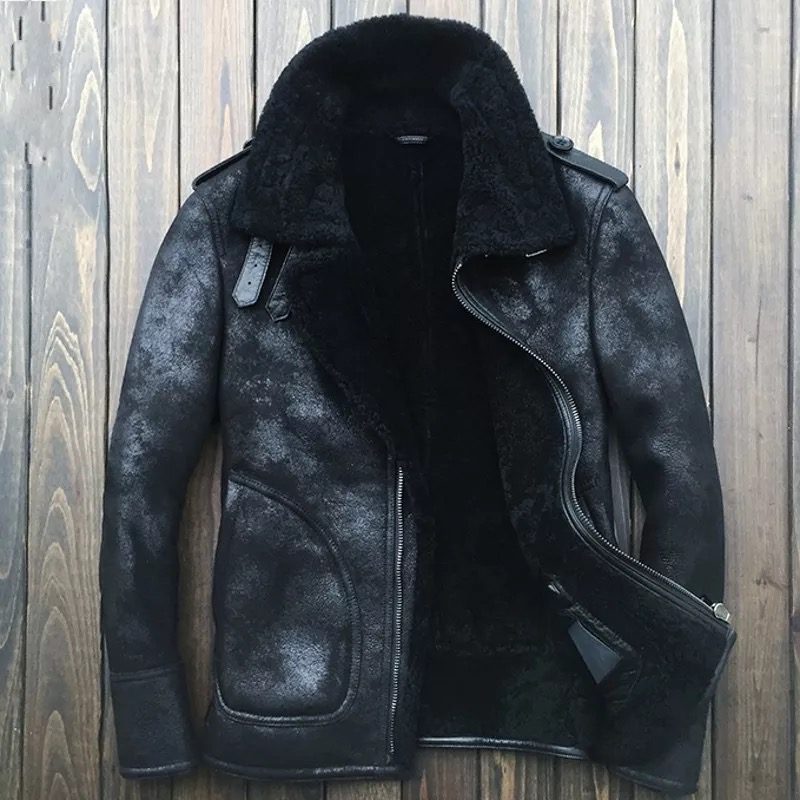 Boxy Shearling Aviator Jacket - Women - Ready-to-Wear