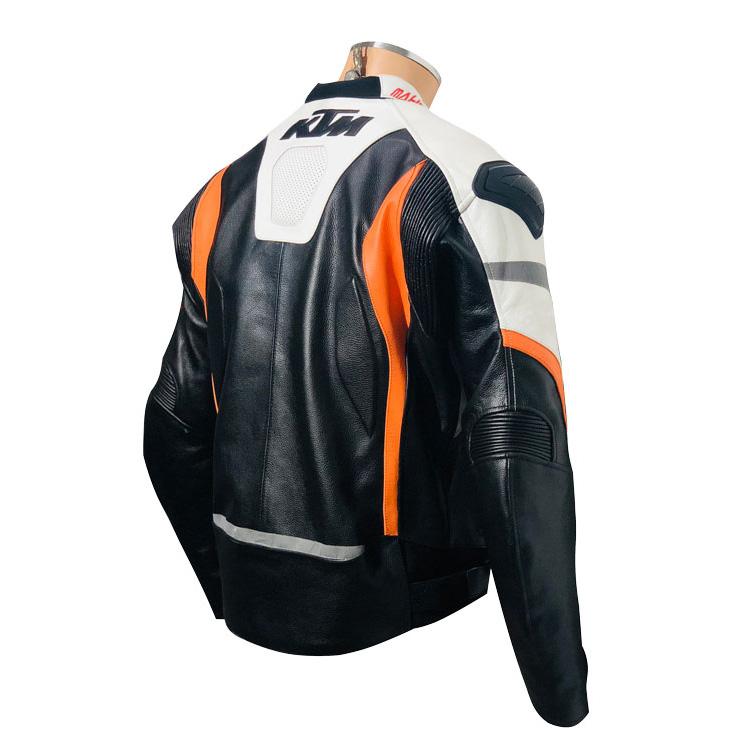 mens KTM motorbike jacket KTM motorcycle leather jacket