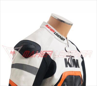 ktm motorbike racing jacket front