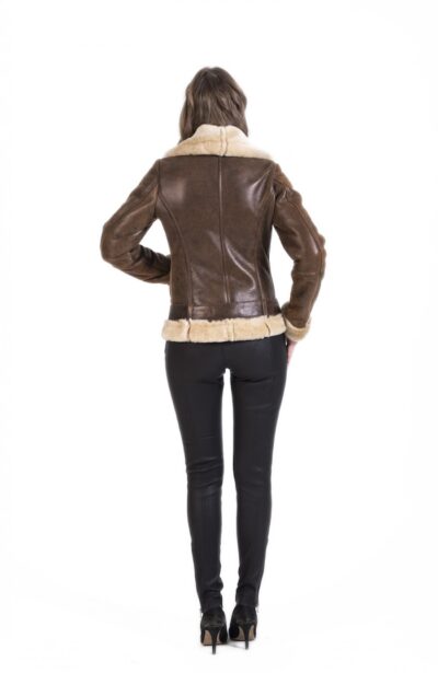 winter brown bomber jackets for ladies