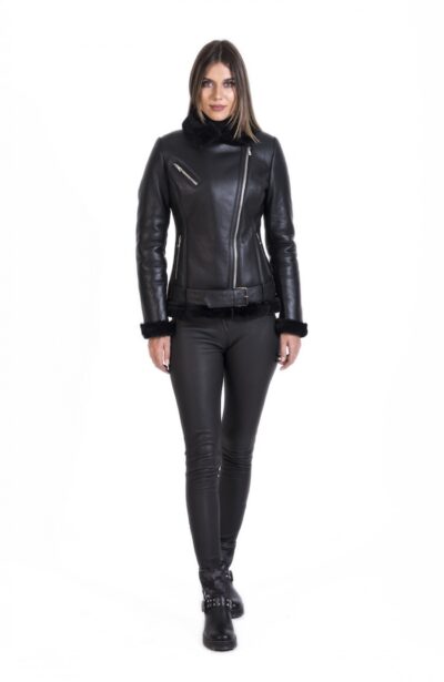 sexy ladies black leather wear for women