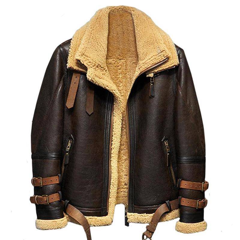 dark brown b3 bomber jacket for sale