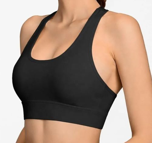 women in sports bra