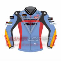 Enea Bastianini Ducati leather Motogp replica jacket 2022