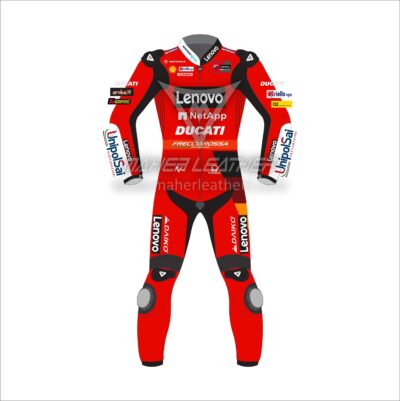 Jack Miller Ducati Motorcycle Leather Racing Suit 2022