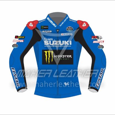 Alex Rins Suzuki Leathers Motorbike jacket 2022
