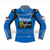 Joan Mir Suzuki Leather Motorbike jacket 2022