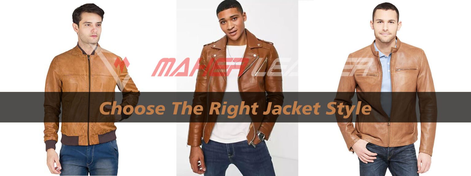 How to style mens brown leather jacket Maher Leathers