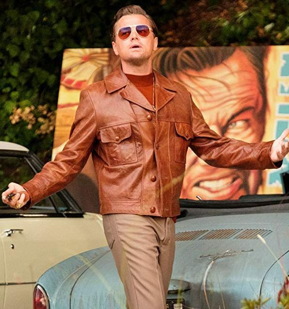 Leonardo DiCaprio Once Upon a Time in Hollywood wearing Vintage Jacket