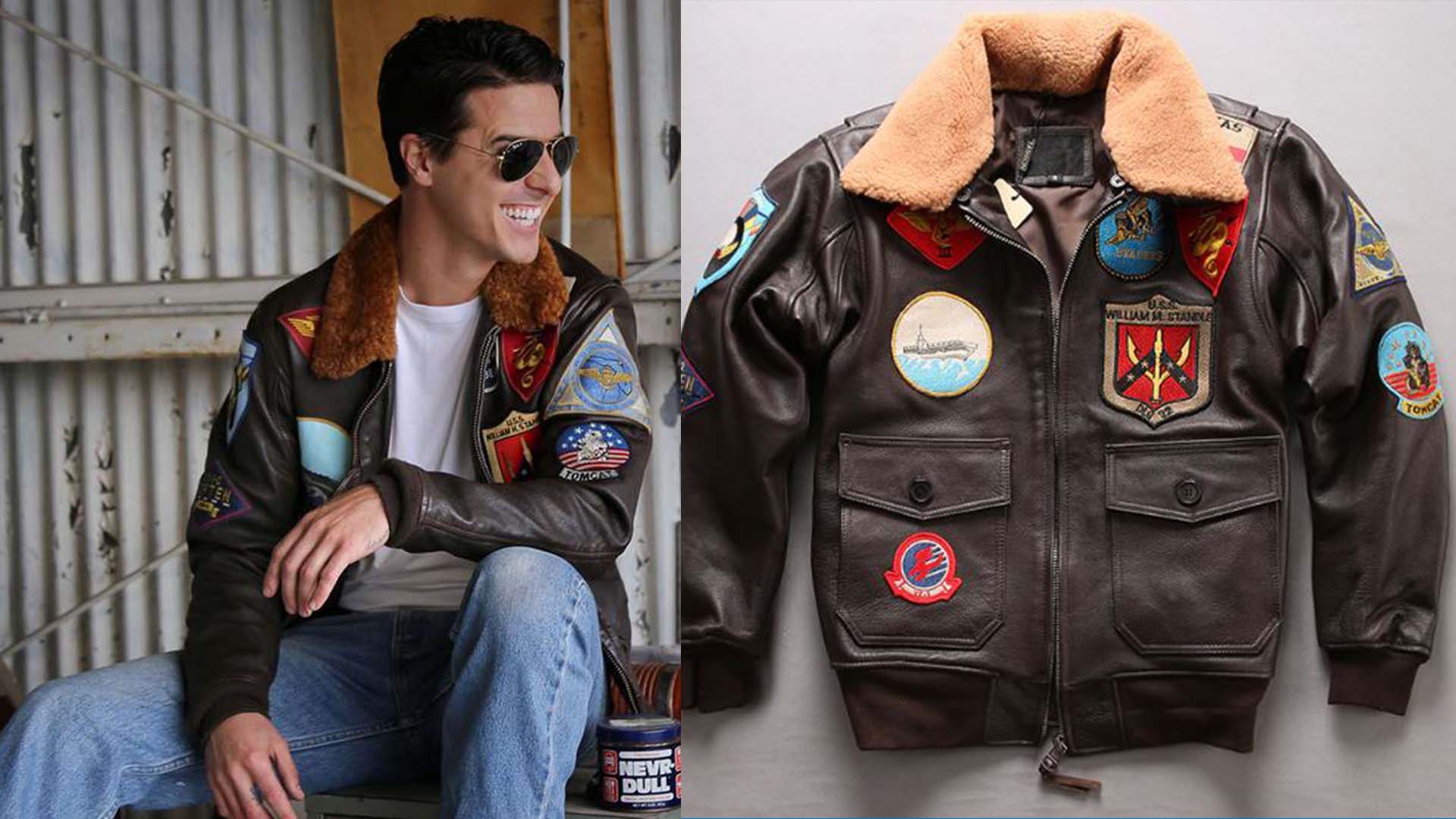 Top Gun bomber jacket