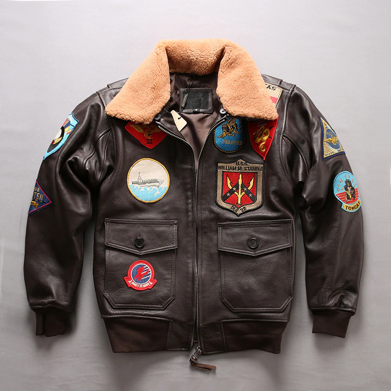 Tom Cruise top gun G1 air force flight bomber jacket