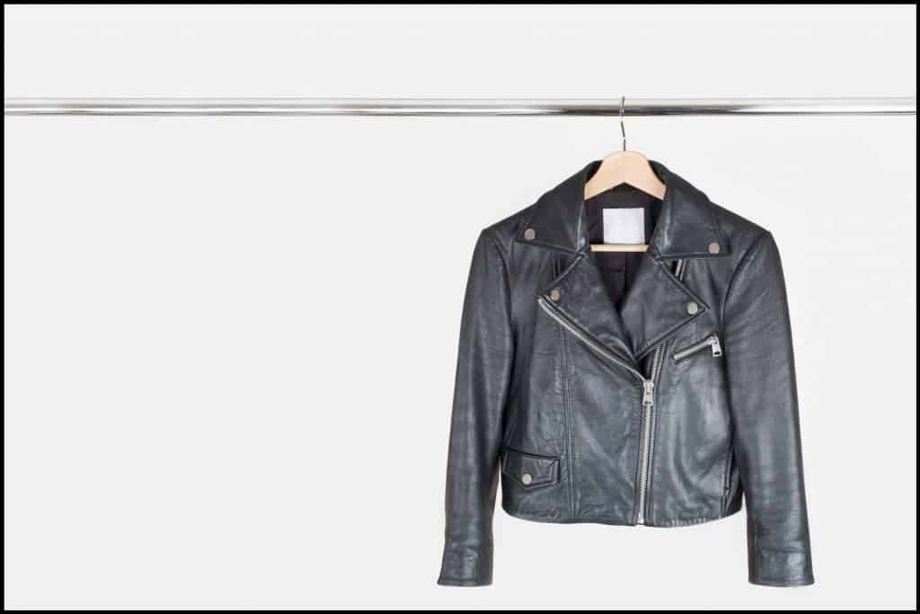 Store on sale leather jacket