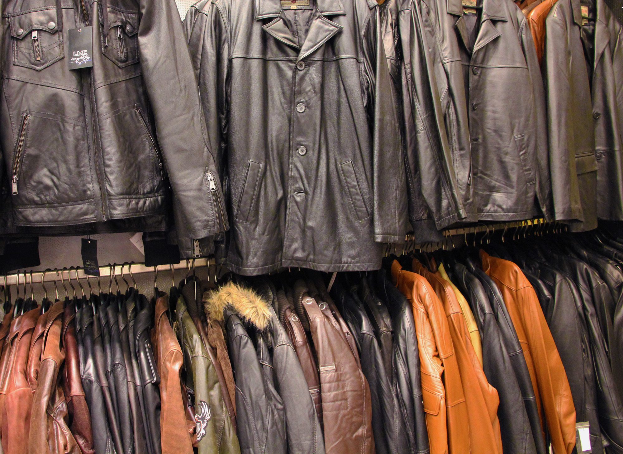 Leather jacket 2025 in store