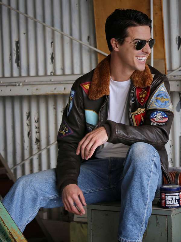 Tom Cruise Top Gun Jacket | Bomber Leather Maverick Jacket