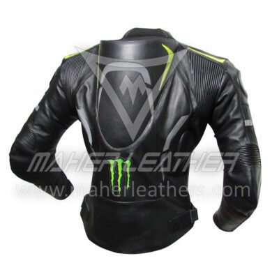 Yamaha monster black motorbike jacket