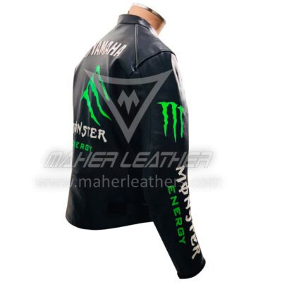 black monster energy motorcycle jacket