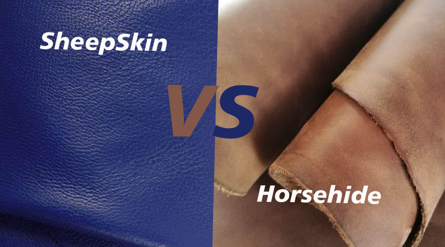 sheepskin vs horsehide
