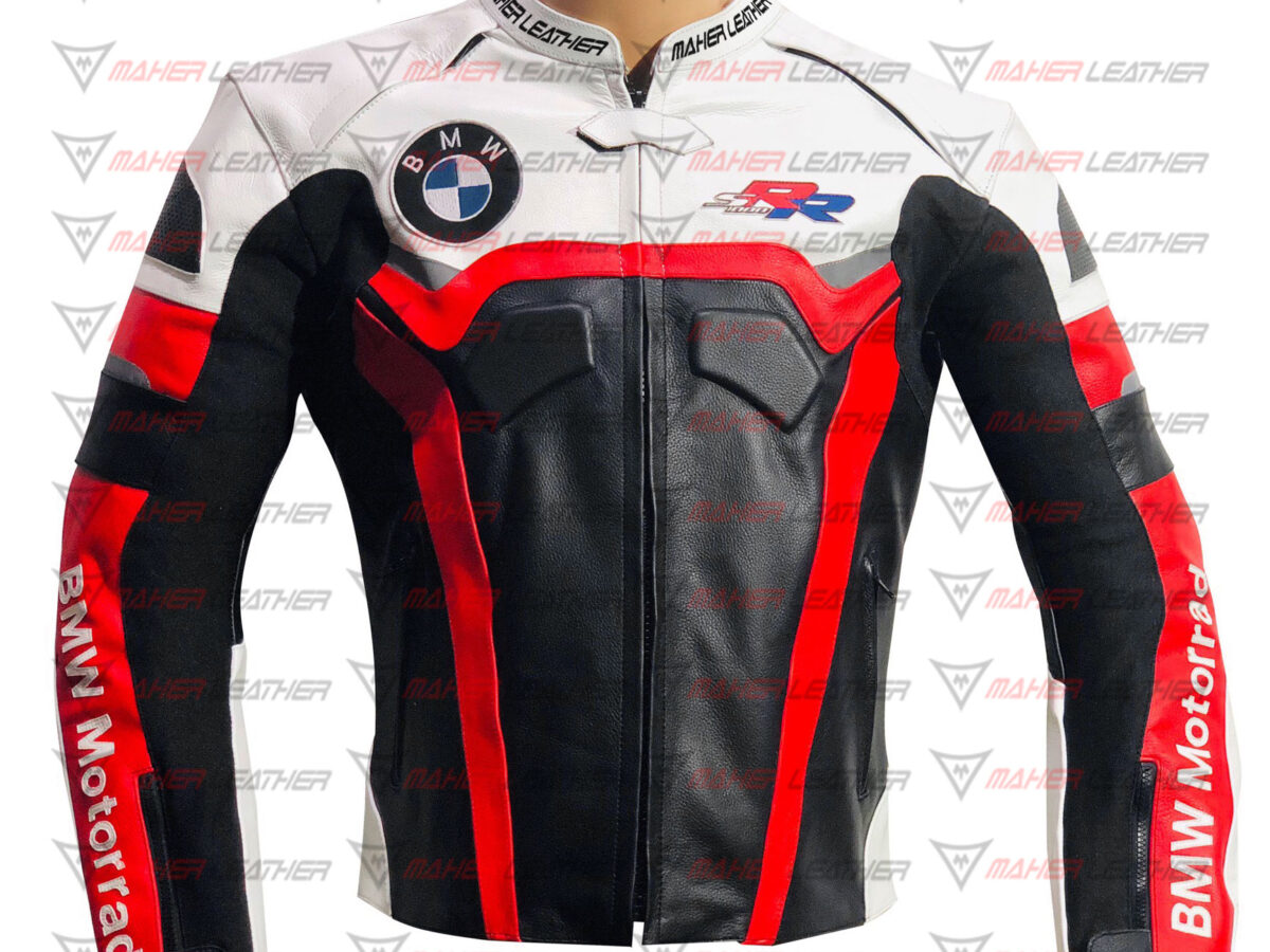 BMW Racing Motorbike Leather Jacket BMJ 101- Leather Jackets NYC