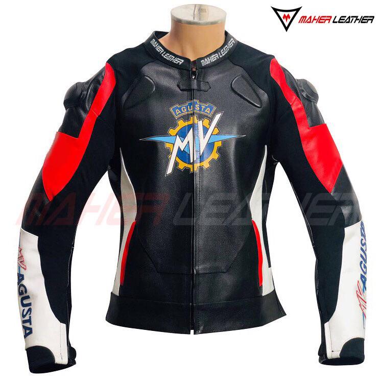 The front side of mv agusta jacket