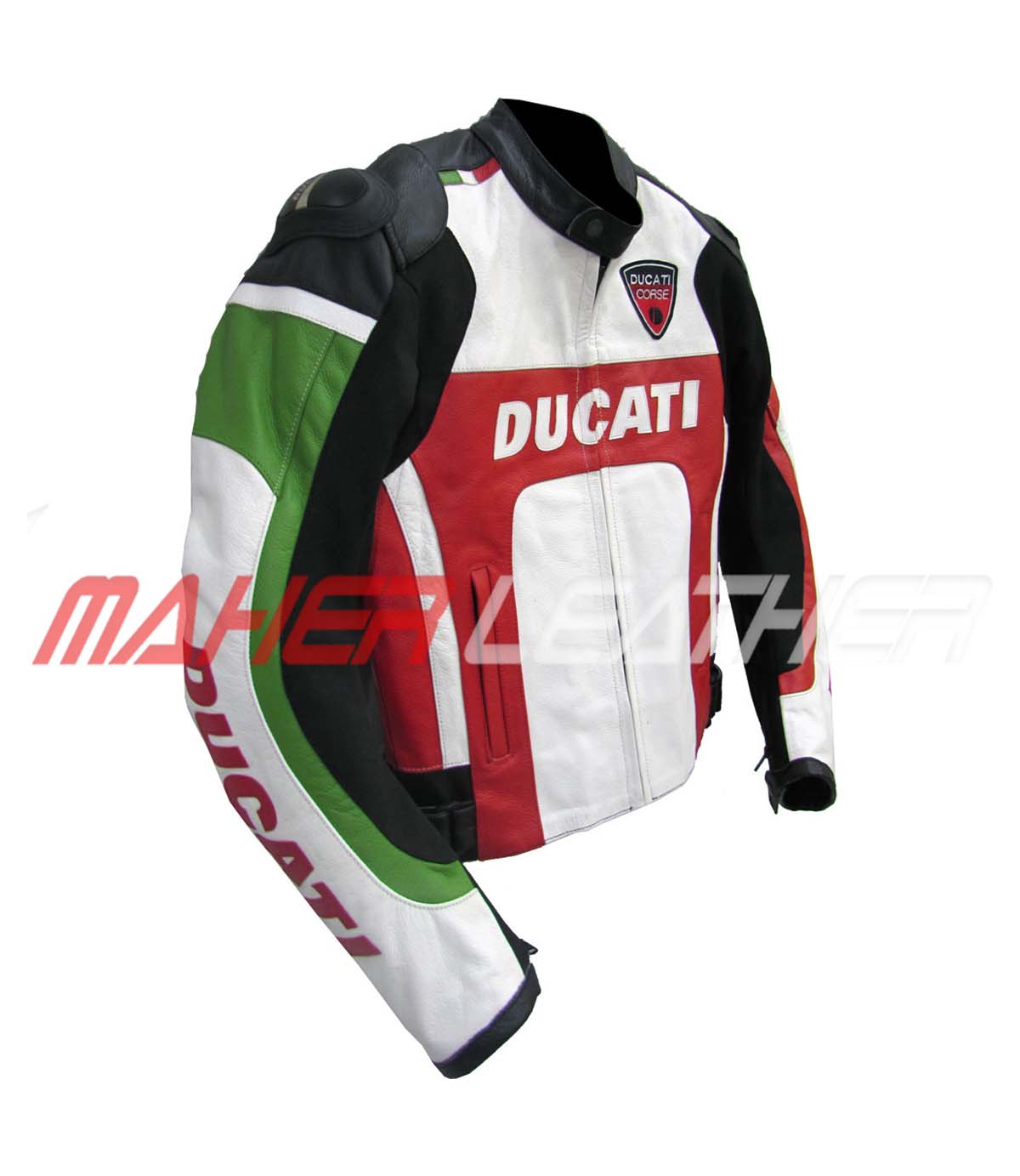 The Side look of Ducati motorcycle jacket