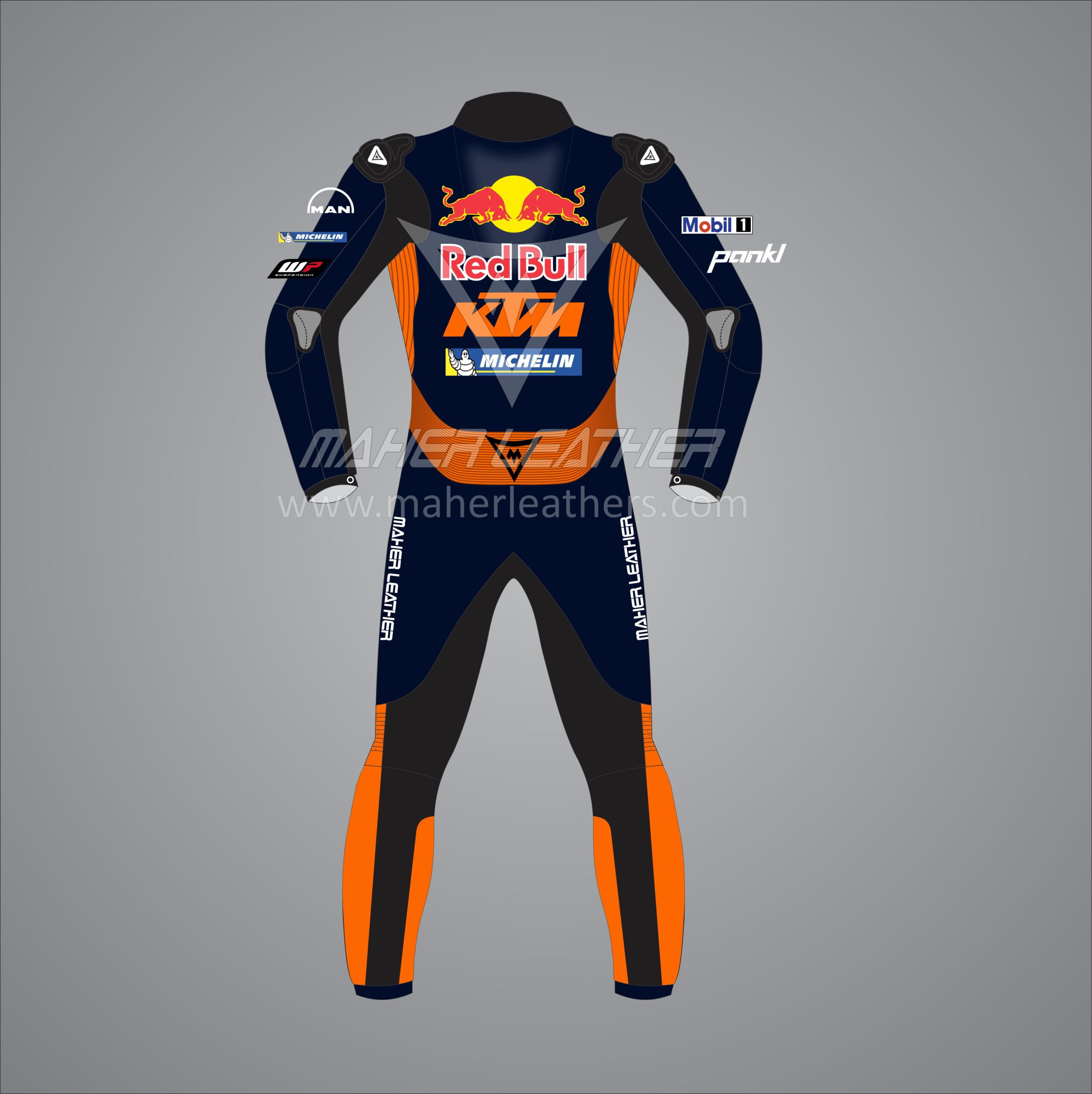 Jack Miller KTM Red Bull MotoGP Motorbike Suit 2023