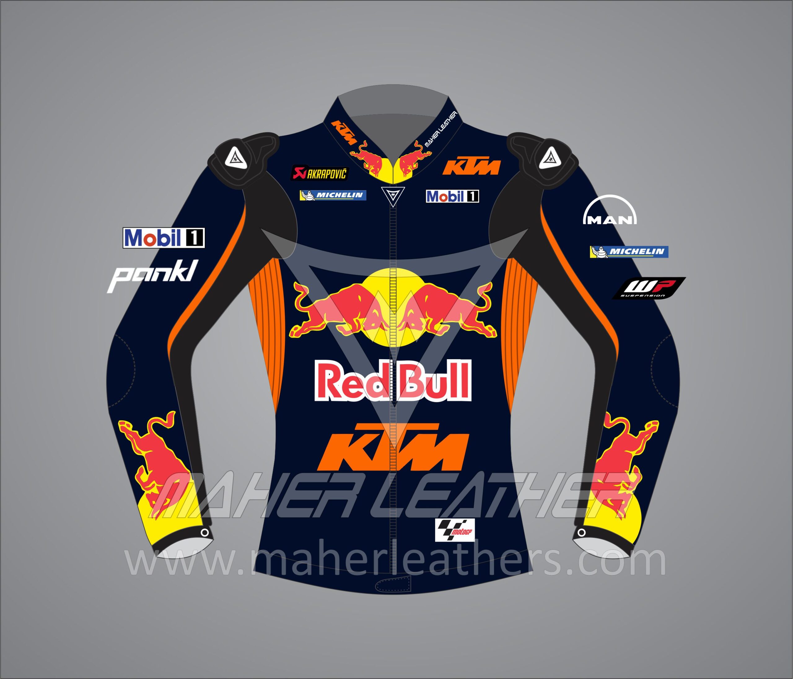 Jack Miller KTM Red Bull MotoGP Motorbike Jacket 2023