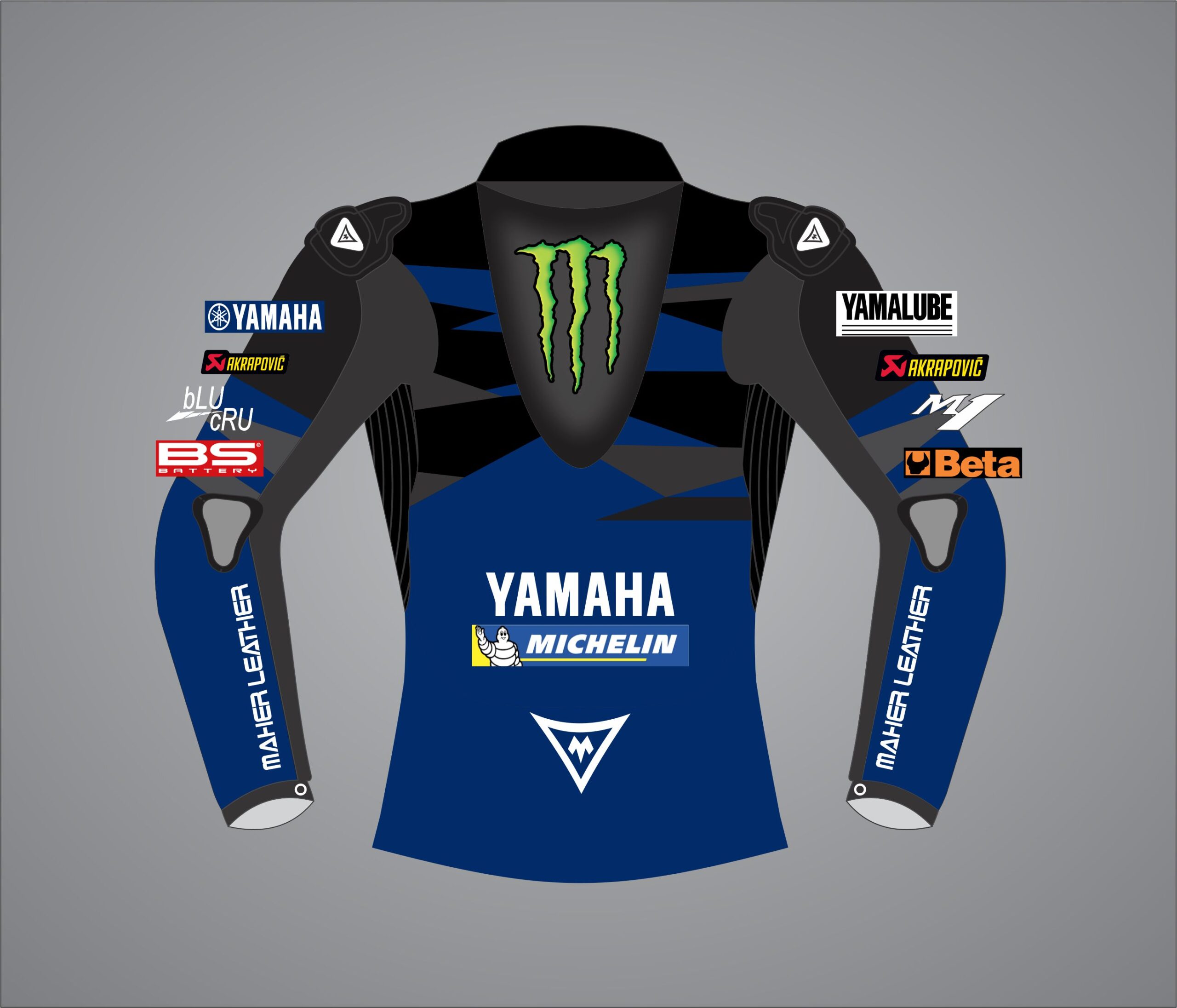 Franco Morbidelli Yamaha MotoGP Motorbike Jacket 2023