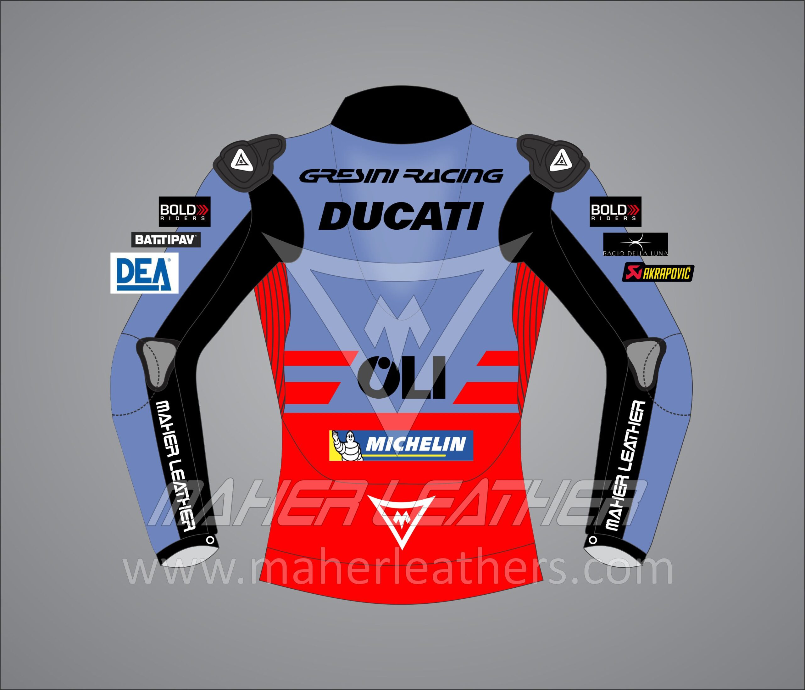 Alex Marquez Ducati Motogp Racing Motorbike Jacket 2023