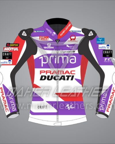 Johann Zarco Pramac Ducati Motorbike Jacket MotoGP 2023
