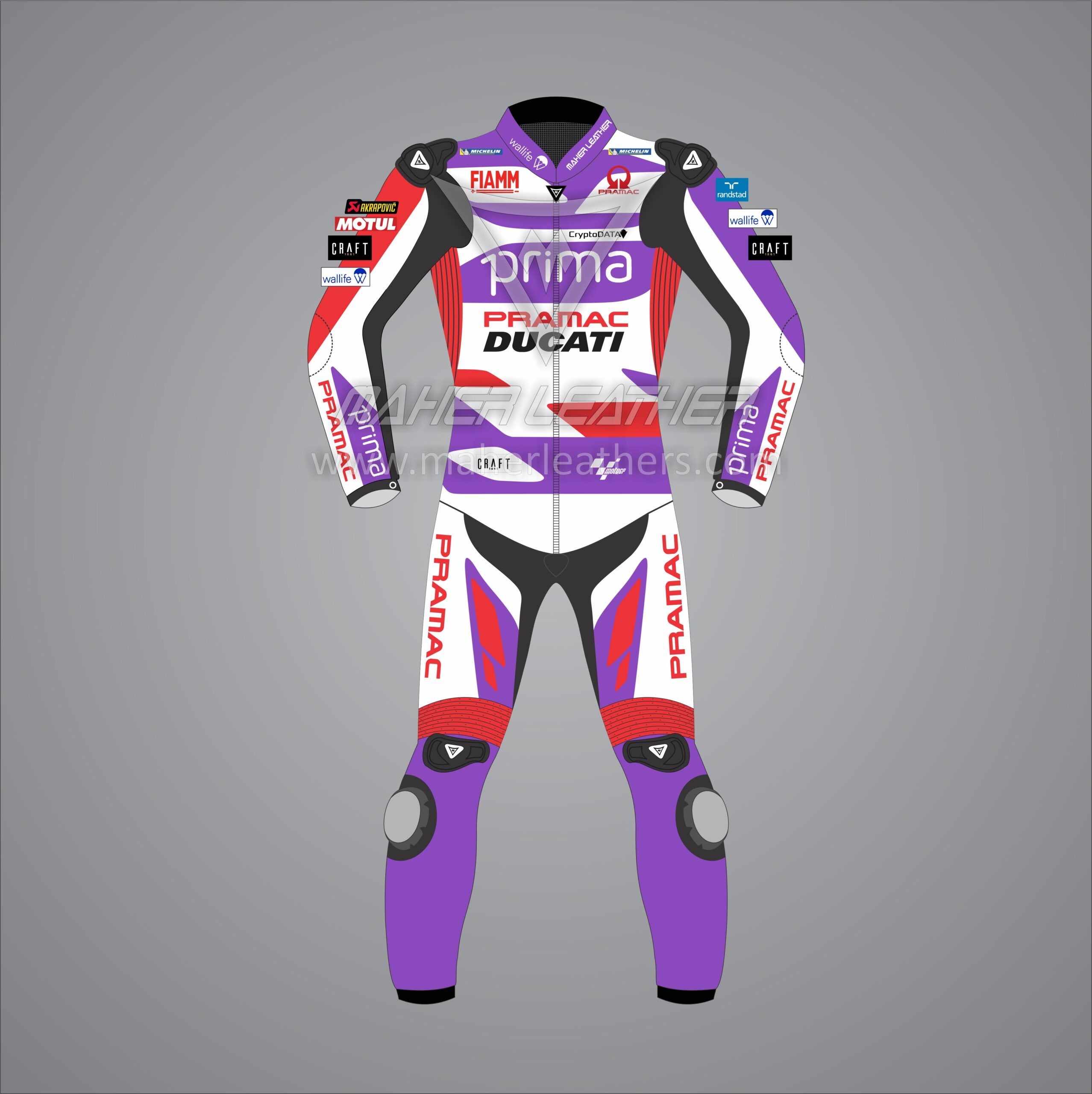 Jorge Martin Pramac Ducati Motorbike Suit