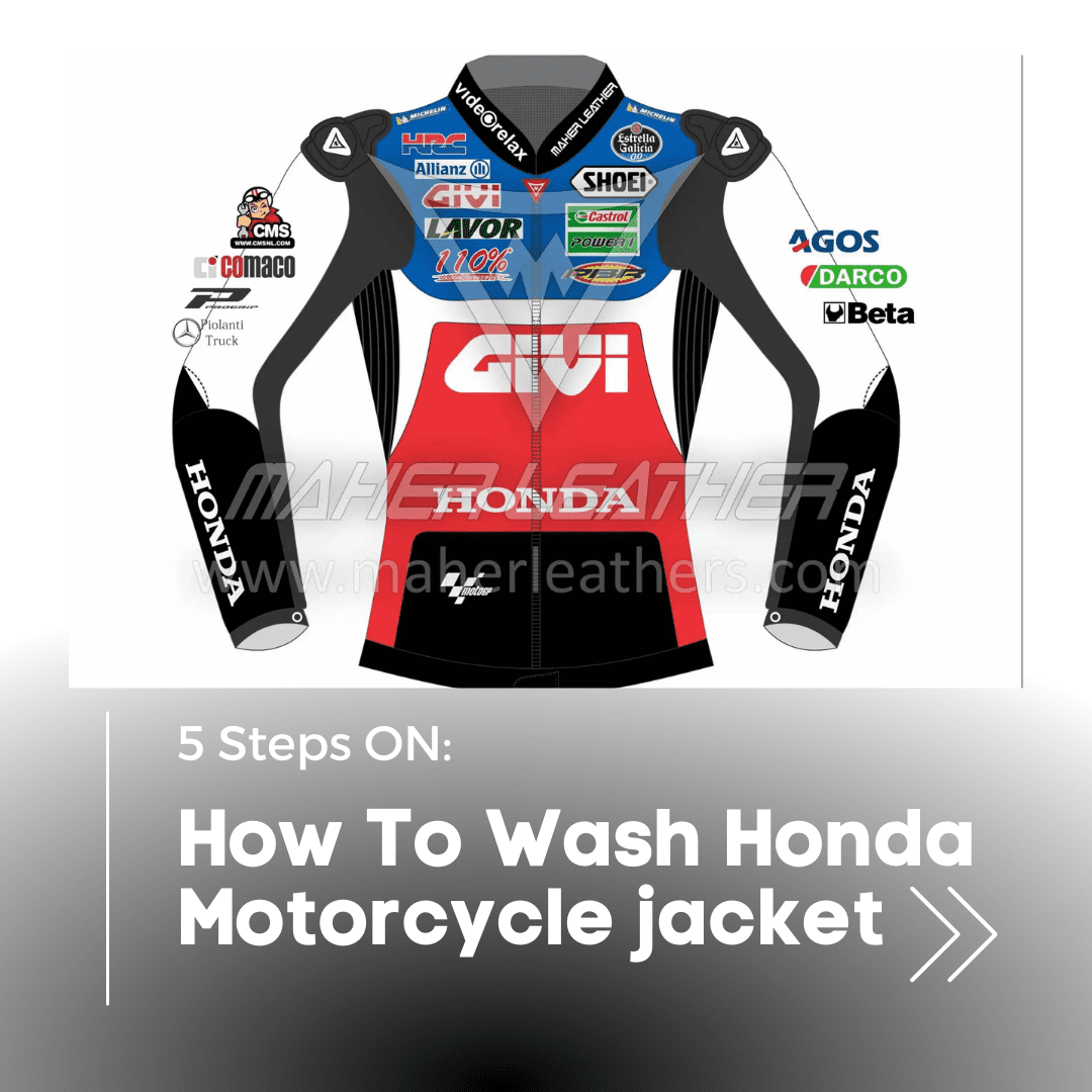 How to wash honda motorcycle jacket