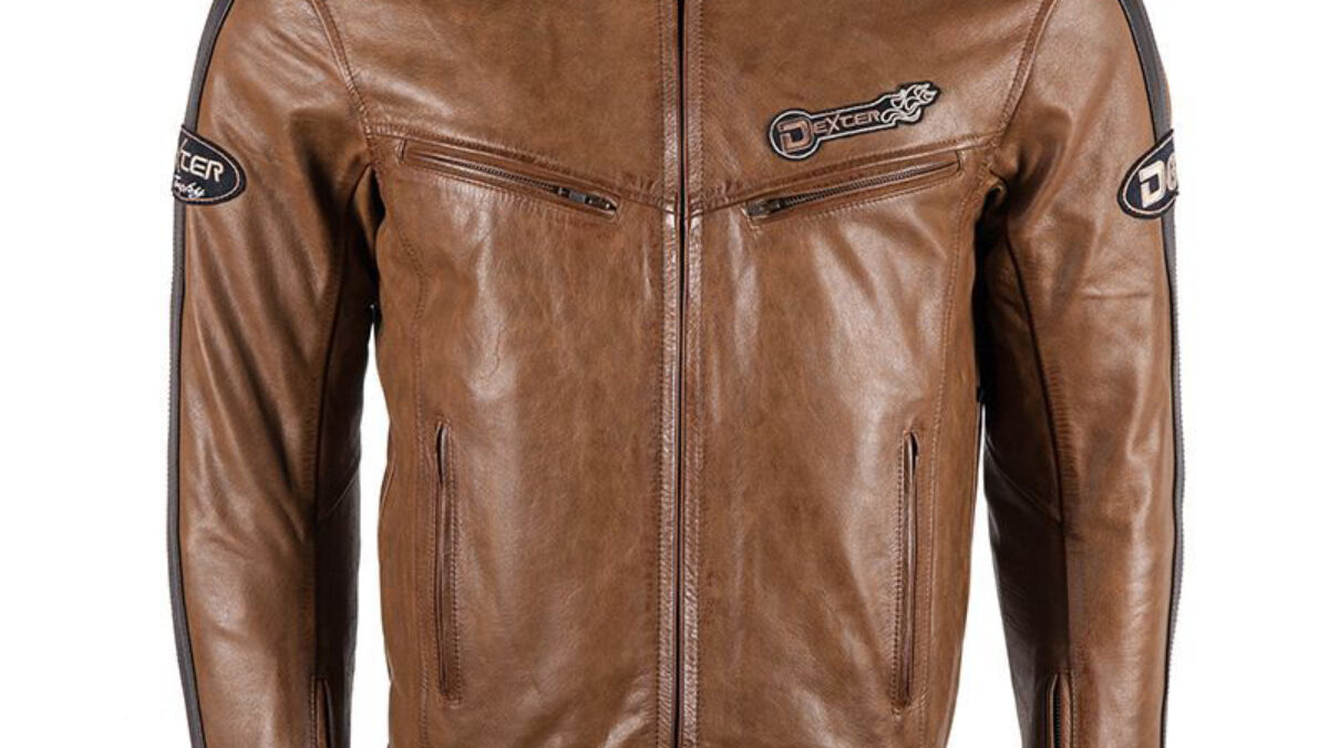 Brown D63 Leather Biker Jacket – Maher Leathers