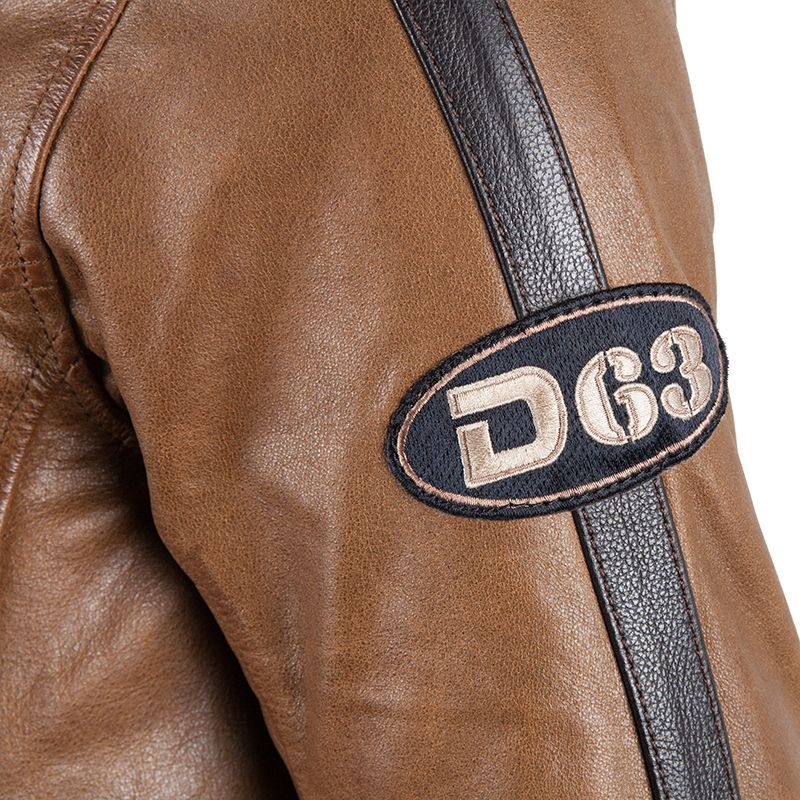 men d63 leather biker jacket in latest design