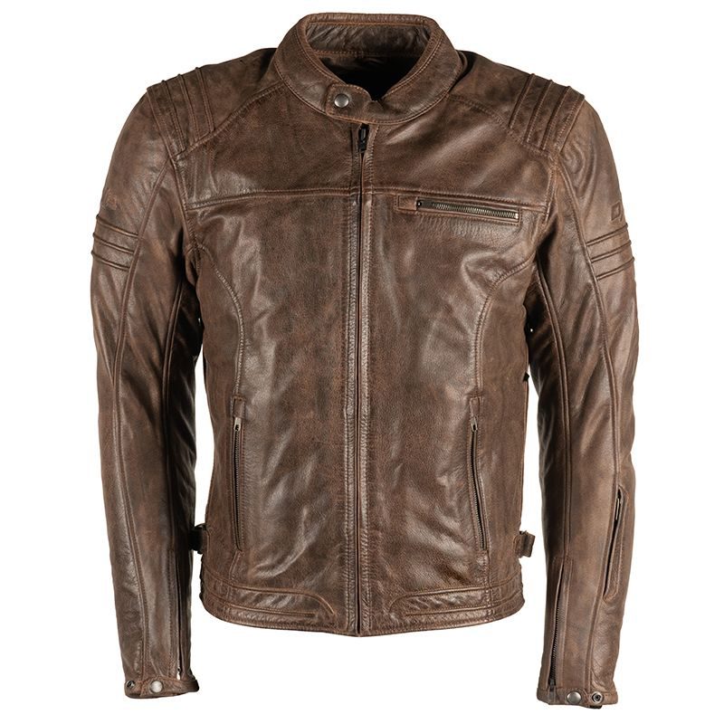 Vintage brown leather jacket for Men's wardrobe