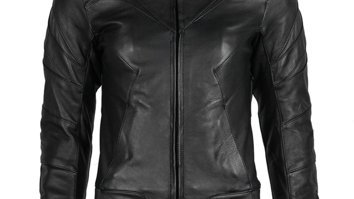 Maher Leather Dark Wine Red Leather Jacket for Women