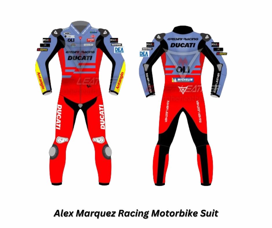 Alex Marquez Ducati MotoGP Racing Motorbike Suit