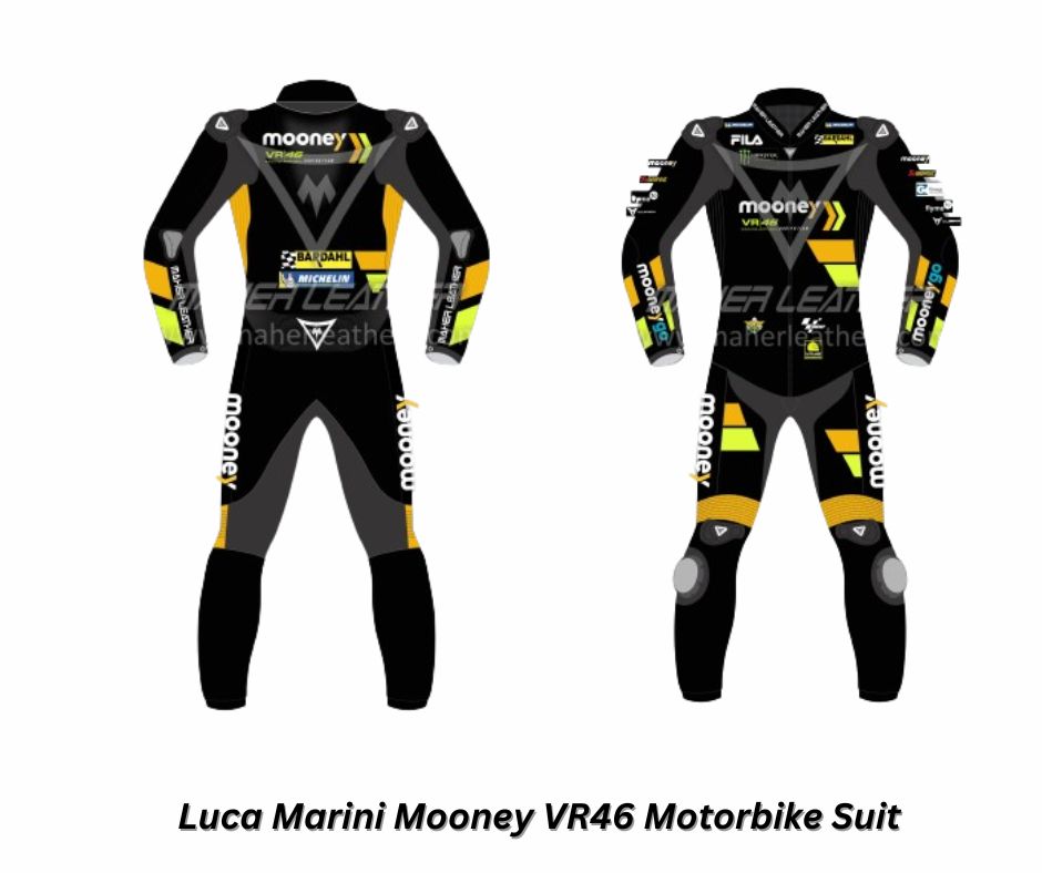 Luca Marini Mooney VR46 Motorbike Suit