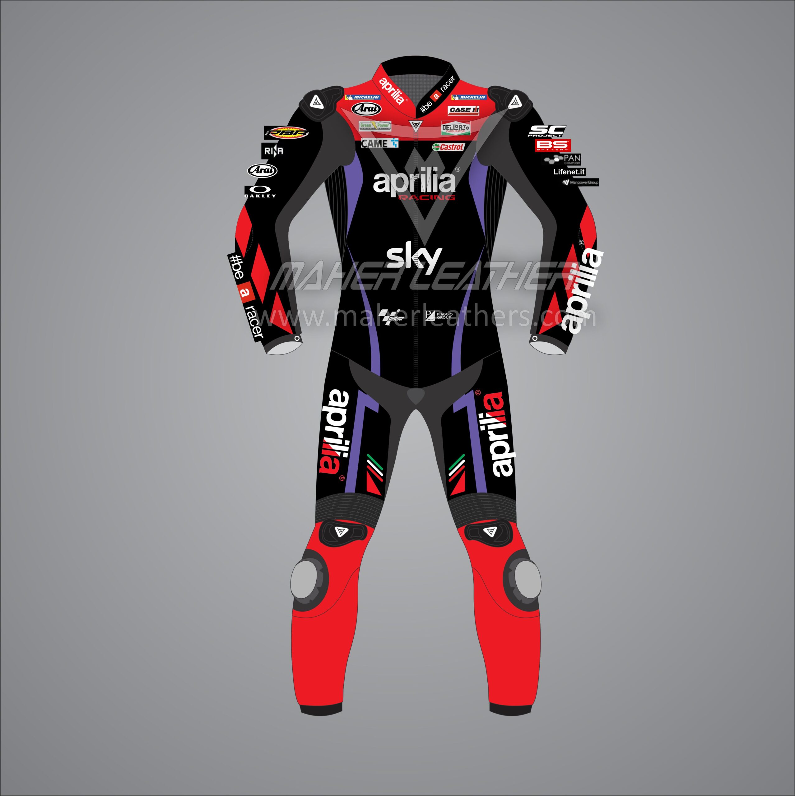 Aprilia Maverick Vinales MotoGP Motorbike Suit 2024